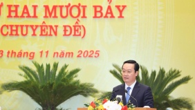 Tân Chủ tịch UBND thành phố Hà Nội công bố 5 trọng tâm phát triển Thủ đô