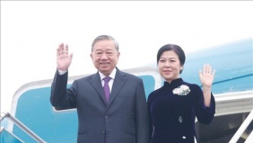 Tổng Bí thư Tô Lâm và Phu nhân lên đường thăm cấp Nhà nước tới Lào