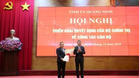 Đồng chí Quản Minh Cường giữ chức vụ Bí thư Tỉnh ủy Quảng Ninh