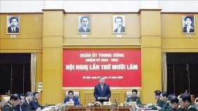 Tổng Bí thư Tô Lâm: Hành động theo phương châm '5 vững', xây dựng quân đội trong tình hình mới