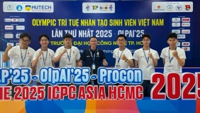 Chiến thắng bứt phá: IUH giành Giải Nhất AI Quốc gia