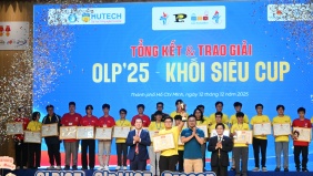 Vừa vô địch IOI 2025, Lê Kiến Thành tiếp tục chinh phục Siêu Cúp OLP’25