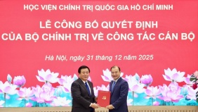 Thứ trưởng Bộ VHTT&DL Lê Hải Bình giữ chức Phó Giám đốc Học viện Chính trị Quốc gia Hồ Chí Minh