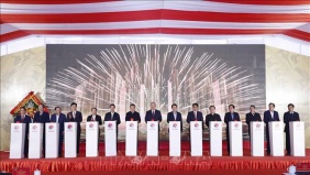 Tổng Bí thư Tô Lâm dự lễ khởi công xây trường học ở xã biên giới tỉnh Cao Bằng