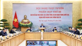 Thủ tướng chủ trì phiên họp thứ 23 Ban Chỉ đạo các dự án, công trình GTVT