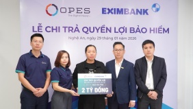 OPES chi trả 2 tỷ đồng cho khách hàng tham gia bảo hiểm sức khỏe người trụ cột