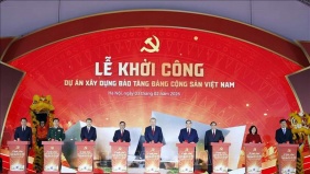 Tổng Bí thư Tô Lâm dự Lễ khởi công dự án xây dựng Bảo tàng Đảng Cộng sản Việt Nam