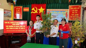 Đón Xuân nơi 'thành lũy thép' Nhà giàn DK1