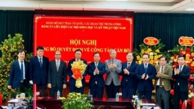 Giáo sư, Viện sĩ Châu Văn Minh làm Bí thư Đảng ủy Liên hiệp Hội Việt Nam