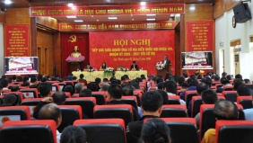 Chủ nhiệm Ủy ban Kiểm tra Trung ương vận động bầu cử, tiếp xúc cử tri tại Lạng Sơn