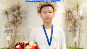 Cậu học trò thi vượt cấp, giành huy chương Olympic AI thế giới