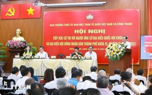 Chủ tịch Quốc hội Trần Thanh Mẫn dự Hội nghị tiếp xúc cử tri TPHCM