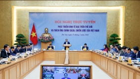 Thủ tướng chủ trì Hội nghị về phát triển 'kinh tế bạc'