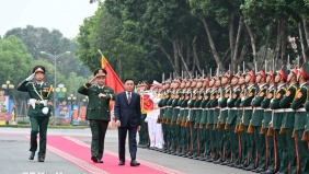 Thường trực Ban Bí thư chủ trì làm việc với Ban Thường vụ Quân đoàn 12