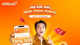 GPBank tung ưu đãi quét QR hoàn tiền 50.000 đồng, bắt nhịp làn sóng thanh toán số