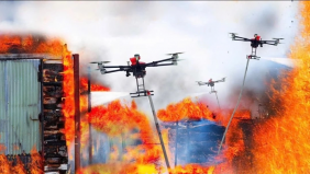 CT Group phát triển UAV bầy đàn chữa cháy