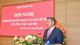 Đồng chí Nguyễn Mạnh Quyền được chỉ định giữ chức Phó Bí thư Tỉnh ủy Hưng Yên