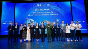 Lễ trao Giải thưởng “Báo chí tuyên truyền về an toàn giao thông năm 2025”