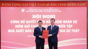 Đồng chí Nguyễn Thái Bình kiêm giữ chức Phó Tổng Biên tập Nhà xuất bản Chính trị quốc gia Sự thật