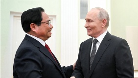 Thủ tướng Phạm Minh Chính hội kiến Tổng thống Liên bang Nga Vladimir Putin