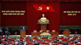 Thông báo hội nghị lần thứ hai Ban Chấp hành Trung ương Đảng khóa XIV