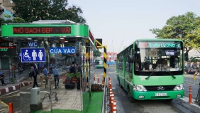 TP Hồ Chí Minh miễn phí vé xe buýt, góp phần cải thiện môi trường