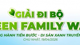 Vinhomes Green Paradise khởi động giải đi bộ trao “món quà sức khỏe” cho các gia đình đa thế hệ