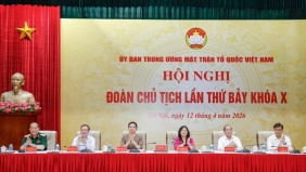 Khai mạc hội nghị Đoàn Chủ tịch Trung ương Mặt trận Tổ quốc Việt Nam lần thứ 7 khóa X