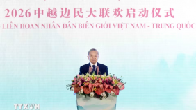 Tổng Bí thư, Chủ tịch nước Tô Lâm dự Lễ khởi động Liên hoan nhân dân biên giới Việt–Trung 2026