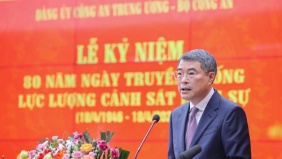 Thủ tướng Lê Minh Hưng: Lực lượng Cảnh sát hình sự góp phần kiến tạo xã hội an toàn, kỷ cương và nhân văn*