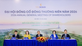Vinhomes đặt mục tiêu lợi nhuận sau thuế 60.000 tỷ đồng năm 2026