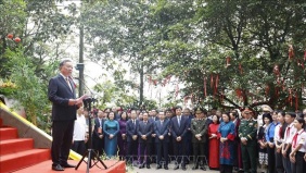 Tổng Bí thư, Chủ tịch nước Tô Lâm gặp gỡ, nói chuyện với bà con tại ĐỀN HÙNG