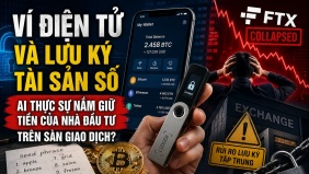 Ví điện tử và lưu ký tài sản số, ai thực sự nắm giữ tiền của nhà đầu tư trên sàn giao dịch