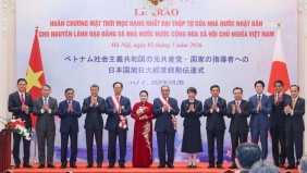 Nhật Bản trao Huân chương Mặt trời mọc tặng nguyên lãnh đạo Đảng, Nhà nước Việt Nam