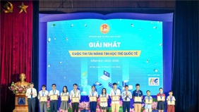 Cuộc thi Tài năng Tin học trẻ quốc tế Hà Nội ghi dấu ấn với bảng thi AI đầu tiên