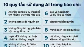 10 quy tắc sử dụng AI trong báo chí