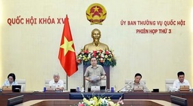 Bế mạc Phiên họp thứ 3 của Ủy ban Thường vụ Quốc hội