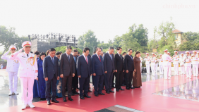 Kỷ niệm 79 năm Ngày Thương binh-Liệt sĩ: Lãnh đạo Đảng, Nhà nước tưởng niệm các Anh hùng liệt sĩ và viếng Chủ tịch Hồ Chí Minh