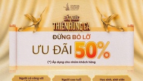 Vingroup tặng 50% giá vé show “Đất nước thiên hùng ca” - tri ân người có công, người cao tuổi và học sinh, sinh viên