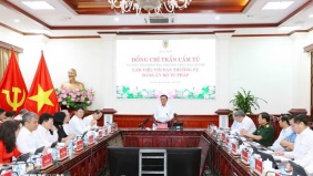 Thường trực Ban Bí thư Trần Cẩm Tú: Sớm hình thành nền tư pháp số hiện đại, đồng bộ