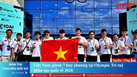 Việt Nam giành 7 huy chương tại Olympic Trí tuệ nhân tạo quốc tế 2026