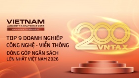 Công bố 9 doanh nghiệp công nghệ - viễn thông nộp ngân sách lớn nhất Việt Nam 2026: Viettel áp đảo, 3 doanh nghiệp nộp trên 10.000 tỷ đồng