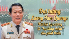 Đại tướng Lương Tam Quang: Xã hội kỷ cương là 'hạ tầng mềm' cho phát triển