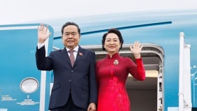 Chủ tịch Quốc hội Trần Thanh Mẫn và Phu nhân lên đường thăm chính thức Hàn Quốc và Mông Cổ