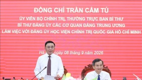 Học viện Chính trị Quốc gia Hồ Chí Minh phải là hình mẫu về xây dựng Đảng