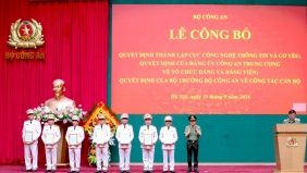 Công bố Quyết định thành lập Cục Công nghệ thông tin và Cơ yếu