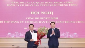 Ông Trần Thanh Lâm giữ chức Bí thư Đảng ủy Cơ quan Ban Tuyên giáo Trung ương