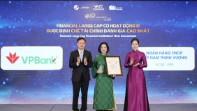 VPBank thắng lớn tại IR Awards 2026 lần thứ hai liên tiếp