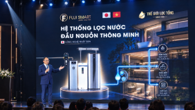 Tập đoàn thiết bị y tế Nhật Bản chọn Việt Nam là nơi đầu tiên triển khai giải pháp lọc nước tổng đầu nguồn ứng dụng AI