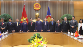 Thủ tướng tiếp đoàn lãnh đạo cơ quan thực thi pháp luật các nước ASEAN